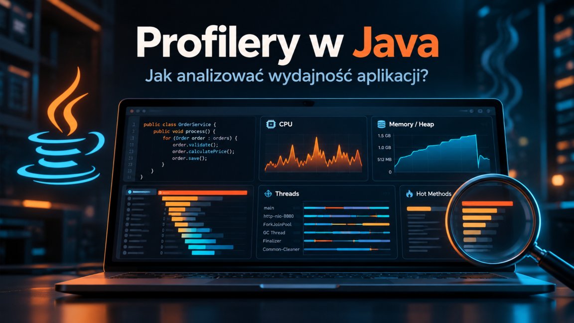 Profilery w Java – jak analizować wydajność aplikacji? 1 Profilery w Java – analiza wydajności aplikacji, CPU, pamięci Heap i wątków